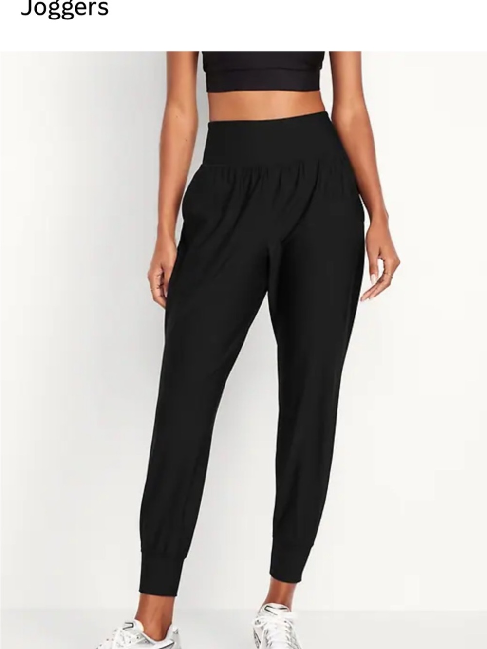 Old Navy High-Waisted PowerSoft Pocket Joggers